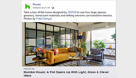 Houzz at a glance