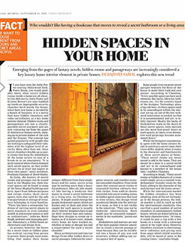 Times Of India- LUXE LIVING SEP 2013